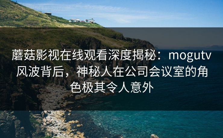 蘑菇影视在线观看深度揭秘：mogutv风波背后，神秘人在公司会议室的角色极其令人意外